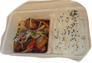 鶏むね肉と野菜のバルサミコ香酢あん