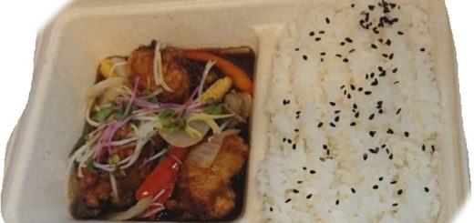 鶏むね肉と野菜のバルサミコ香酢あん　肉が少ない！